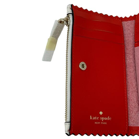 Kate Spade New York Snack Bar Popsicle Small Slim Bifold Leather Wallet Novelty - Picture 12 of 12